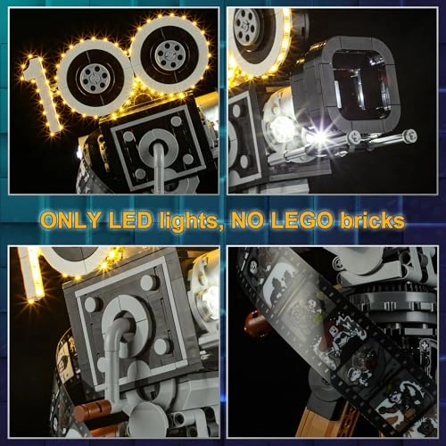 LED Light for LEGO Walt Disney Tribute Camera Set 43230 - ABS Plastic 1