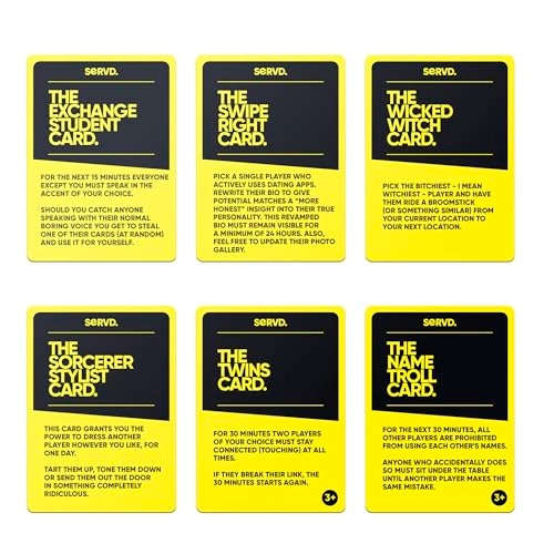 SERVD Friends Edition - English Ages 17+ 60 hysterical cards