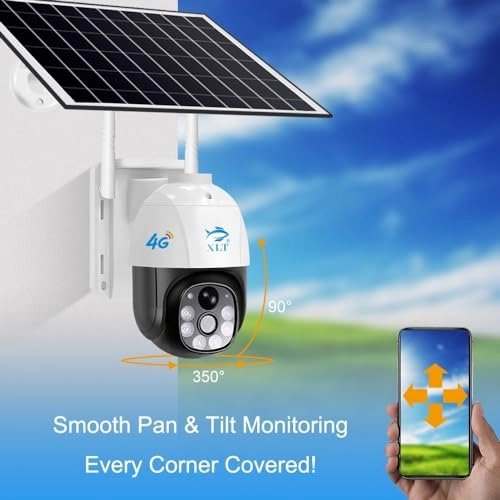 4G Sim Card Solar Camera 1080p