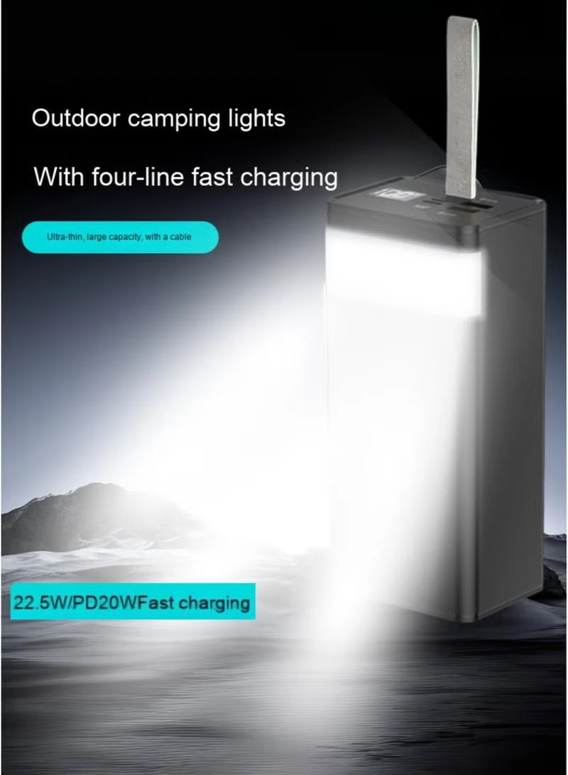 N-37 - 50000mAh 22.5 W Fast Charging 2 USB ports 2 Type-C ports