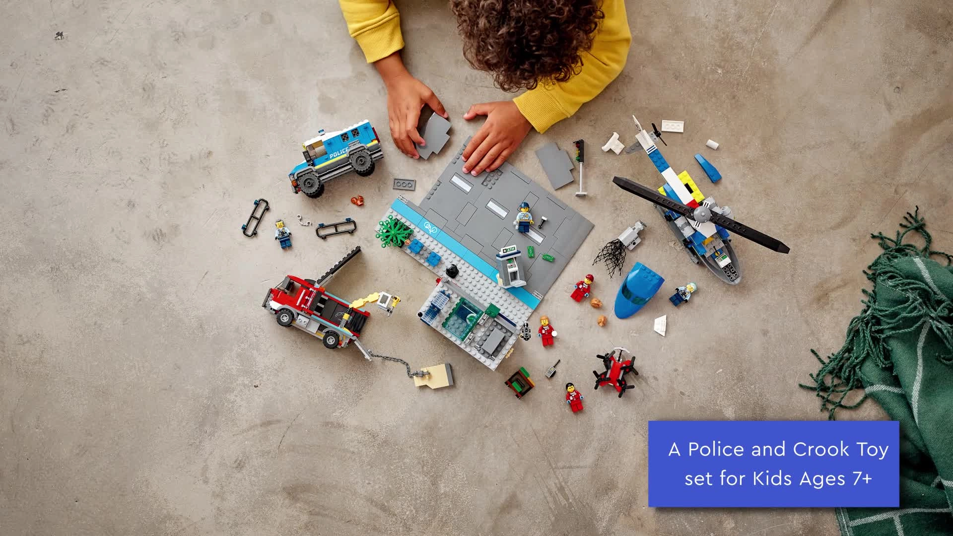 City Police Chase at the Bank (60317)