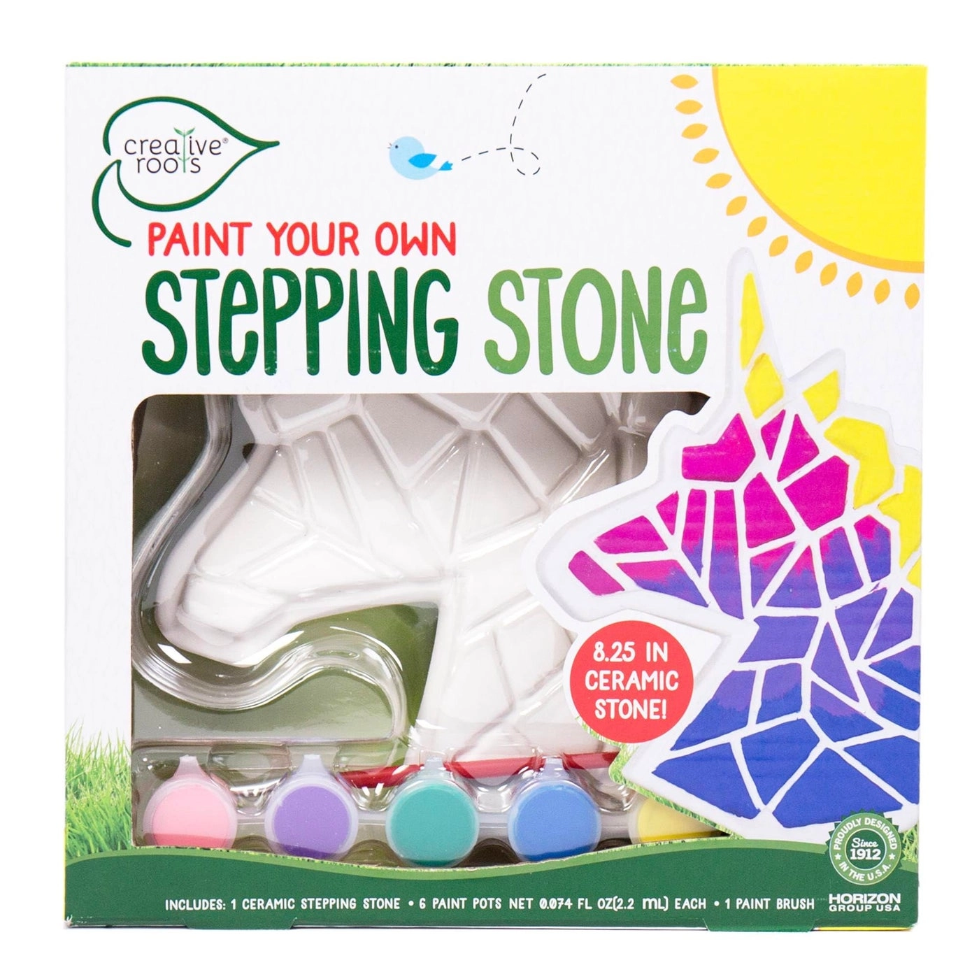 Mosaic Flower Garden Stepping Stone Kit