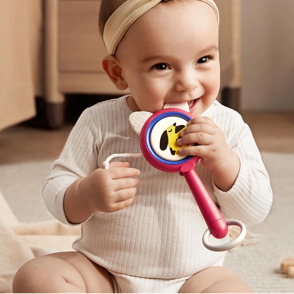 Baby 3-In-1 Rattle - 3 to 6 months ABS