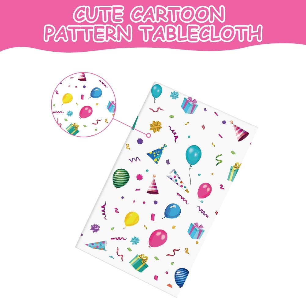 Starry Theme Party Tablecloth - 4 Pack Birthday