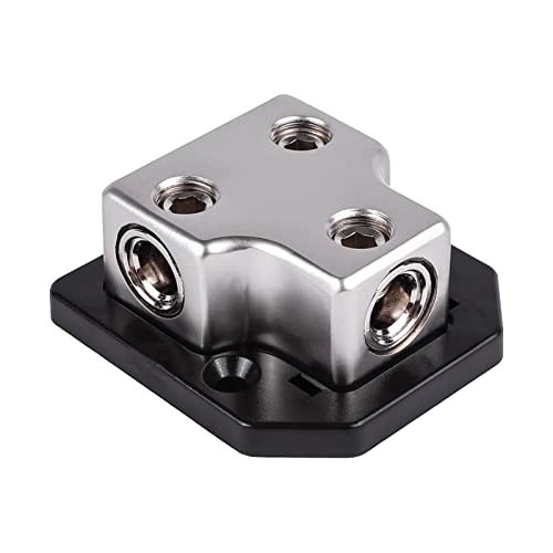 Power Distribution Block - 1 x 0/4 Gauge Input 2 x 0/4 Gauge Outputs