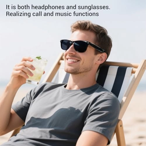 AI Smart Glasses - UV400 Touch Control 4H Playback