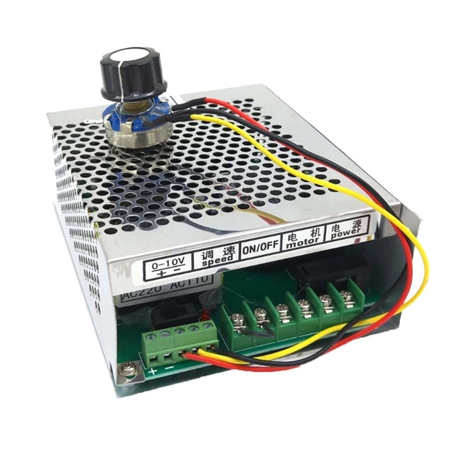 QSDCVIS CNC Router Kit - Air cooled 0.3 kw + 300W Spindle Motor + Power Supply speed governor