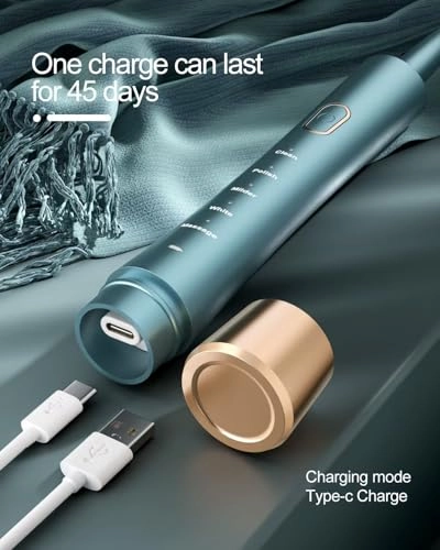 JP-ET-WG - 8 Brush Heads Rechargeable IPX7 Waterproof