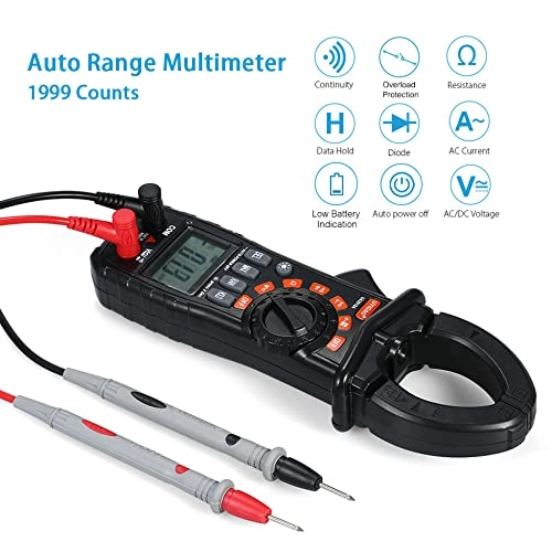 Digital Clamp Meter - 600A 36mm