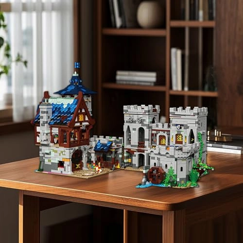 Medieval Waldburg Building Set - MOC Modular Architecture House