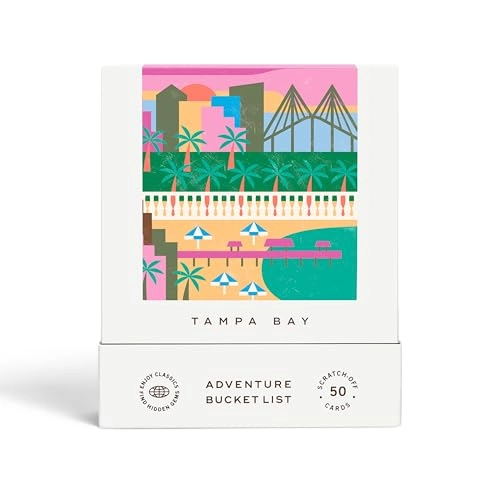 Tampa Adventure Bucket List - 50 Scratch-Off Cards