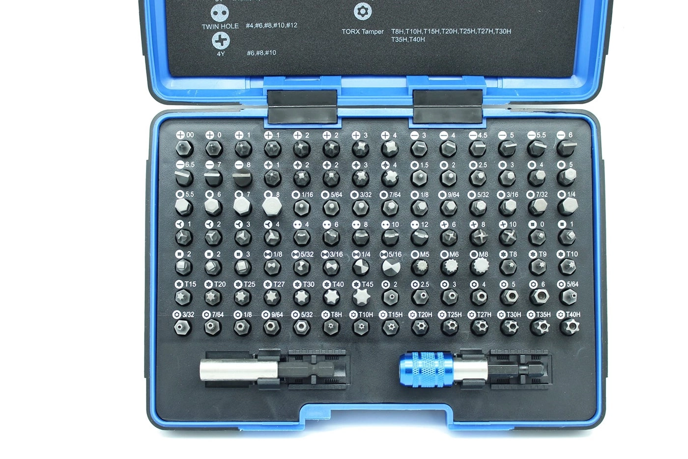 TEMO Security Bits Screwdriver Set - 100 Piece