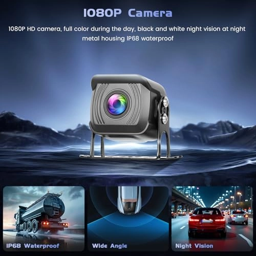 Wireless Digital Reversing Camera Kit - Night vision Wireless 1080P