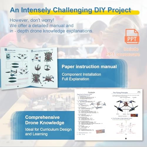 RM - Quadrotor DIY Kit Blue and Black