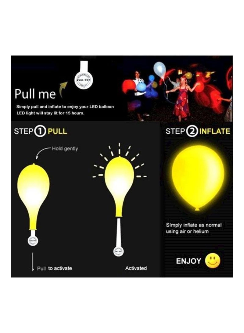 LED Decorative Party Balloon - 10 piece(s)