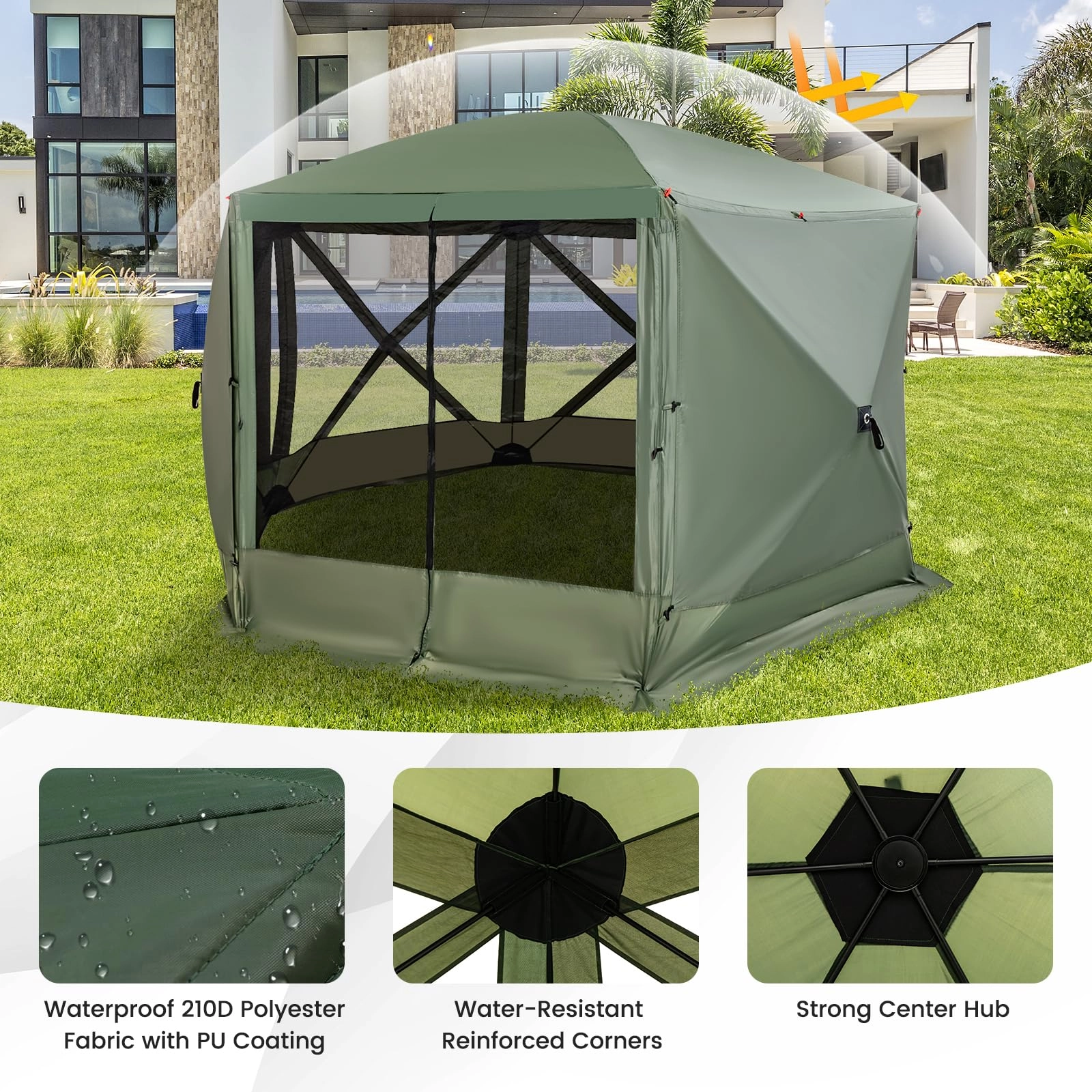 Pop up Camping Gazebo