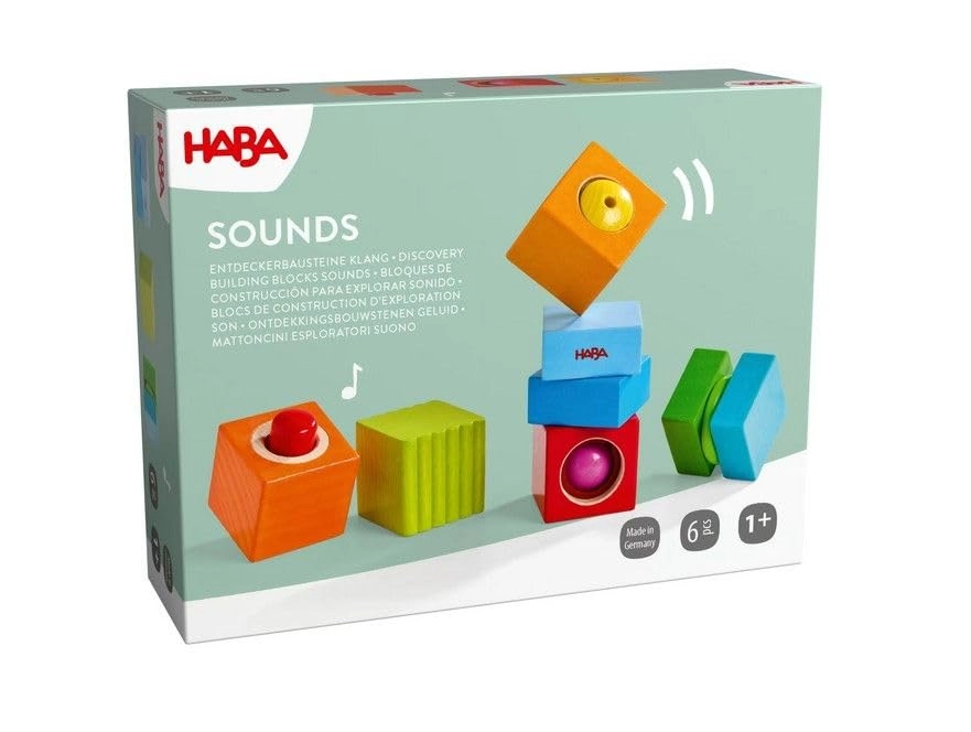 HABA Explorer building blocks sound - 6 pcs