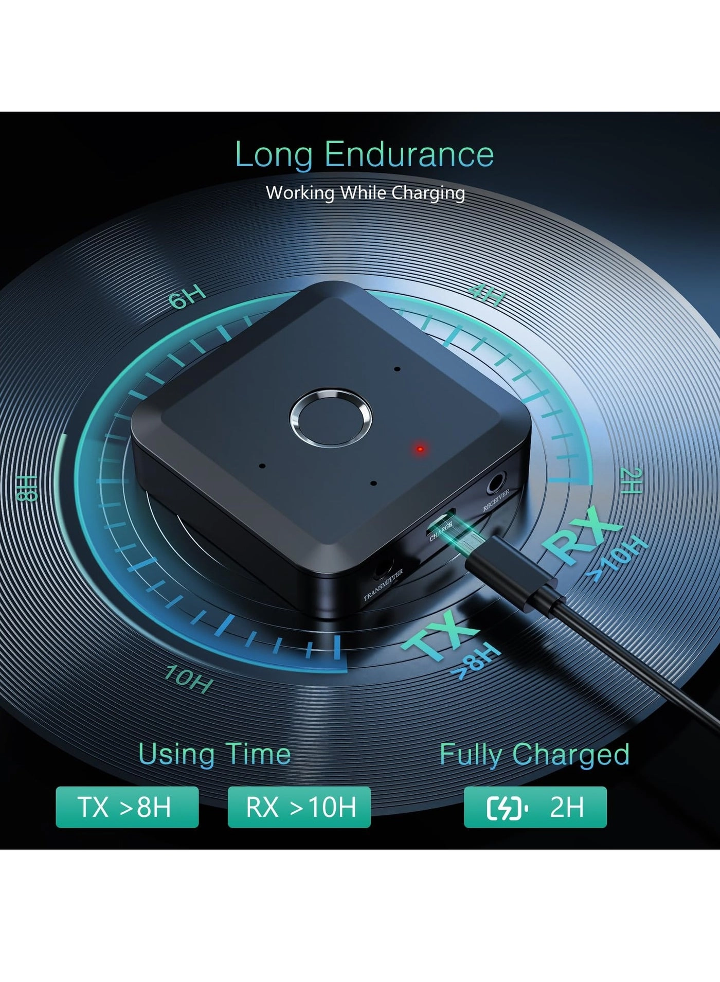 Bluetooth Adapter - 5.2+EDR USB/AUX USB 5V