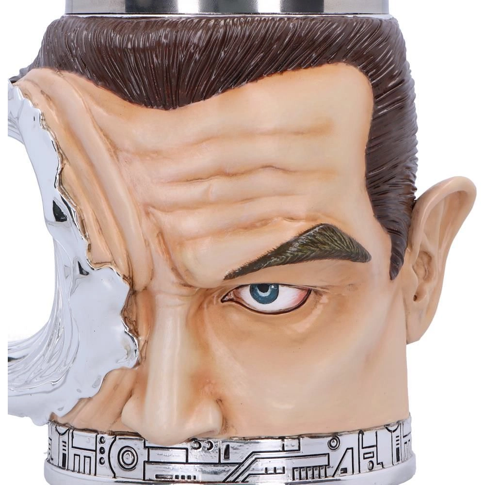 Terminator T-1000 Tankard - resin removable stainless steel insert