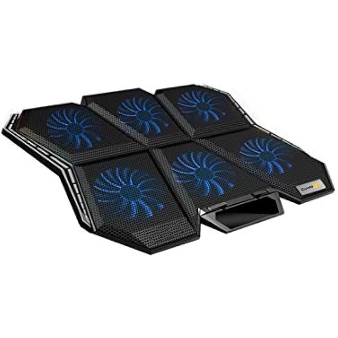LAPTOP COOLING PAD - 12-17 INCH 6 QUIET FANS