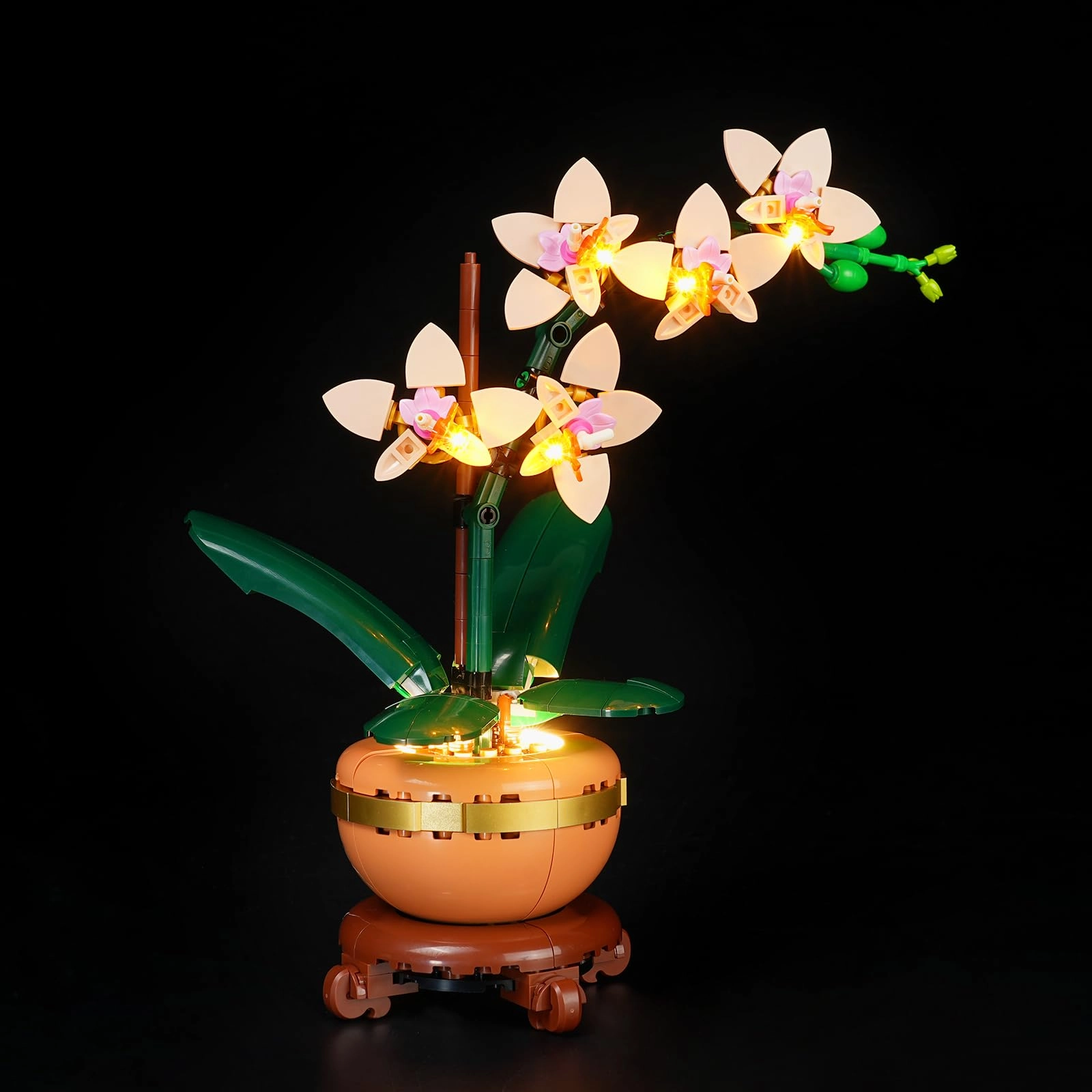 yingaikeji Light Kit for Lego 10343 Botanicals Mini Orchid Building Set - Led Lighting Kit Compatible with Lego 10343