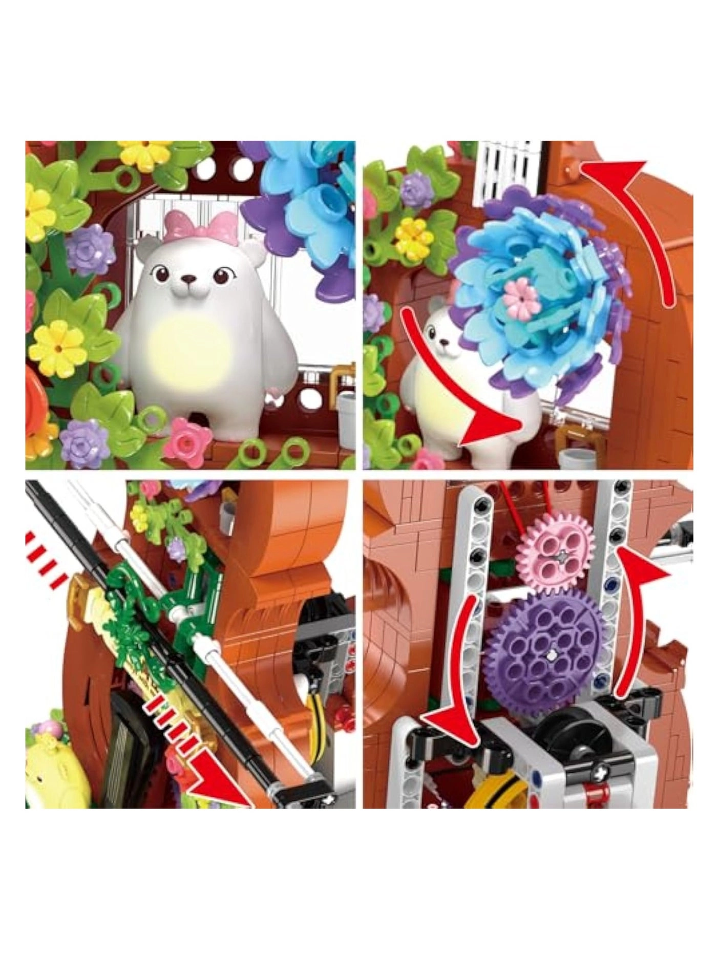 Violin Building Block Kit - Dooro Bears 792 pcs