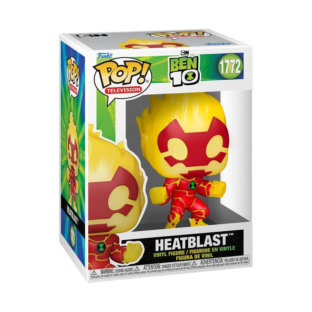 FUNKO Ben 10 Heatblast - Cartoon Network (12.4 cm)