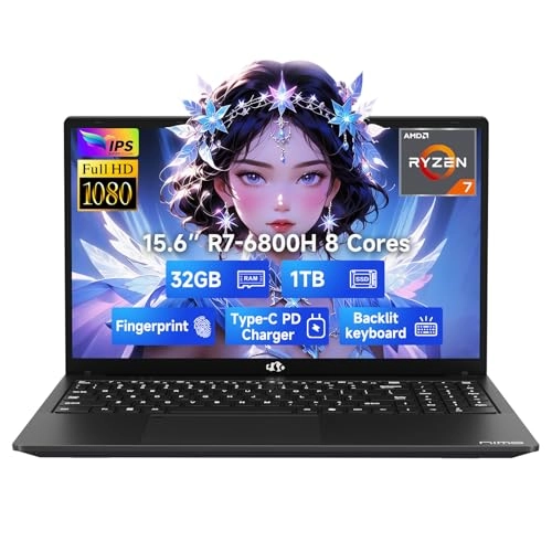 NIMO N155 N152 - 15.6'' Ryzen 7-6800H 32GB DDR5 1TB SSD