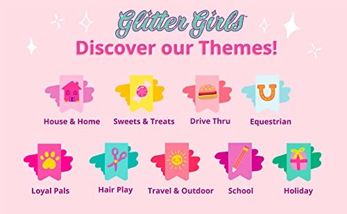 Jolie Poseable Equestrian Doll - 14" Brown Hair Green Eyes Ages 3+