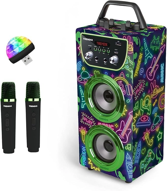 Trendix Neon World Karaoke Machine - 5 to 14 years