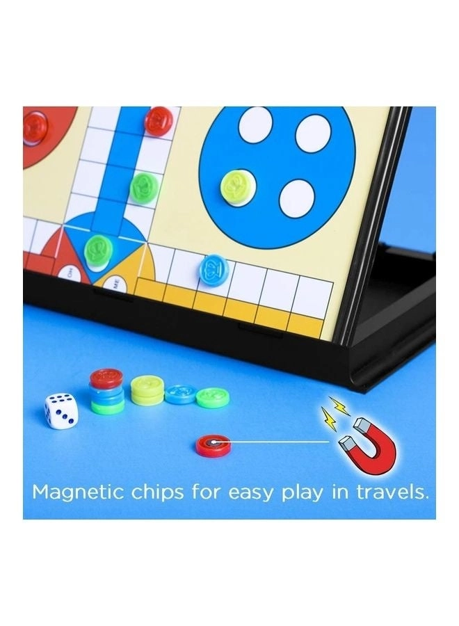 Ludo-game - Magnetic Foldable Multicolour