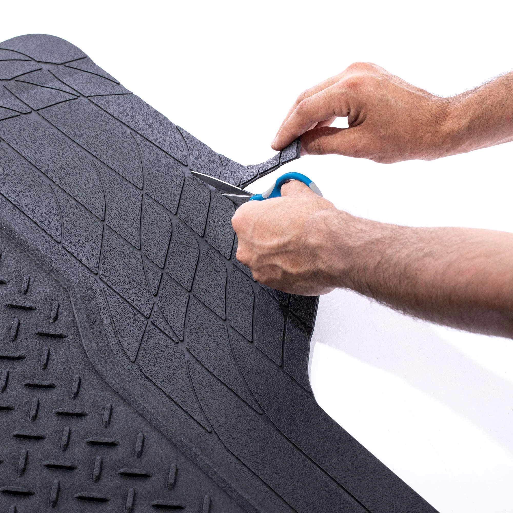 Climaproof Trimmable Non-Slip Vinyl Floor Mats - Universal Fit