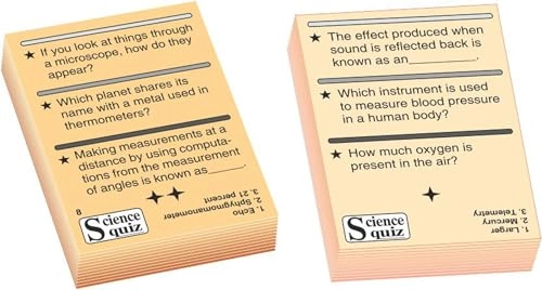 Science Quiz - 9 years+
