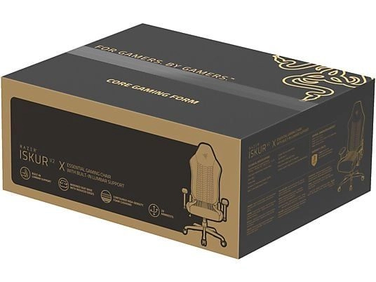 Iskur V2 X - Built-in Lumbar Support 152-degree Recline