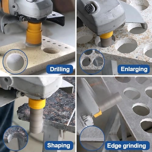 Diamond Drill Bits Kit - 8 pcs