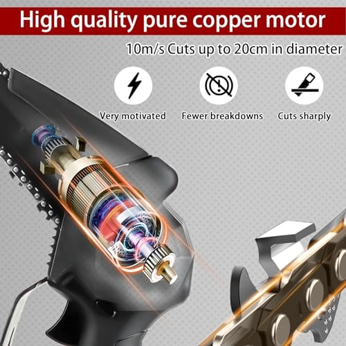 2-in-1 Mini Chainsaw - 500W