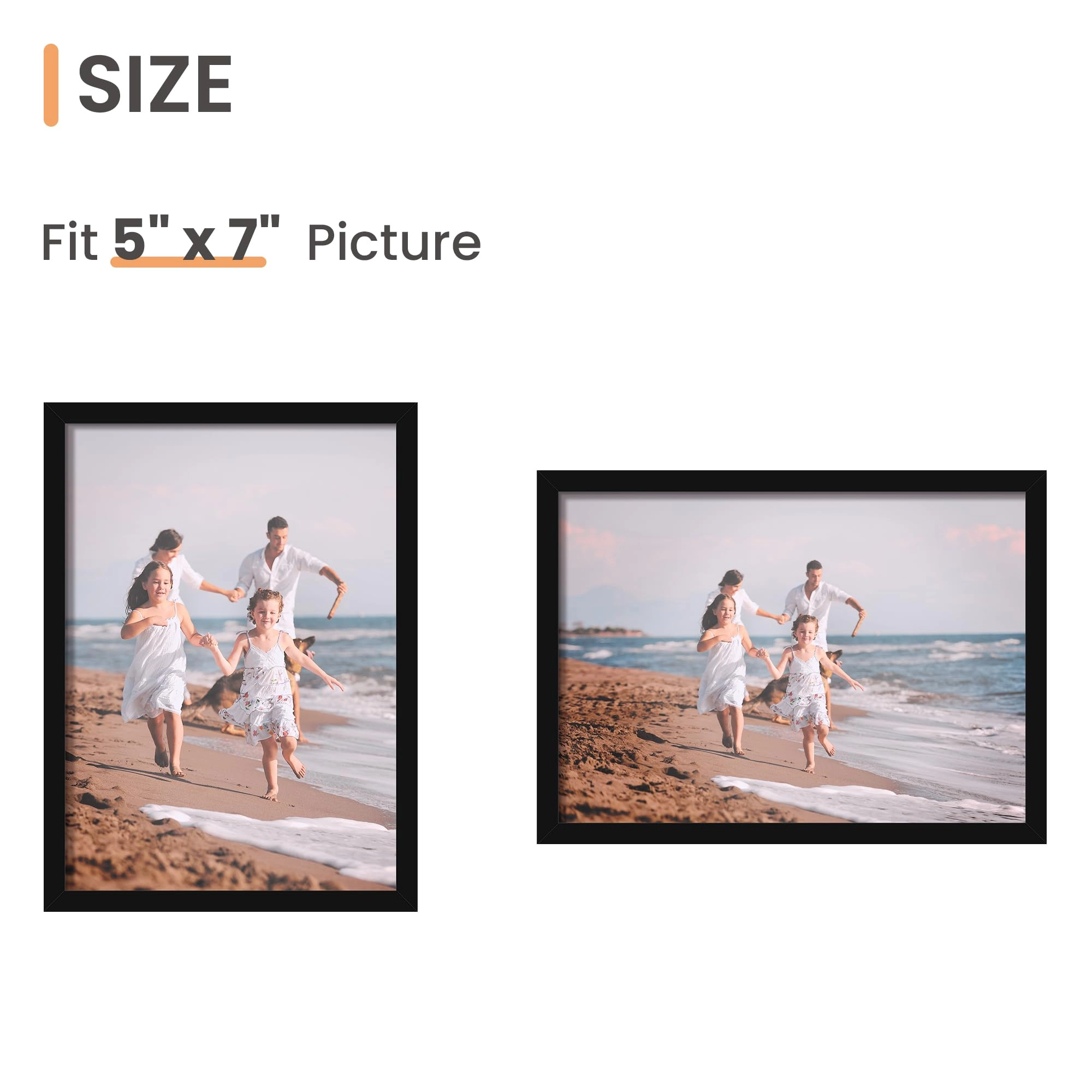7x5 photo frames - 12.7x17.78cm