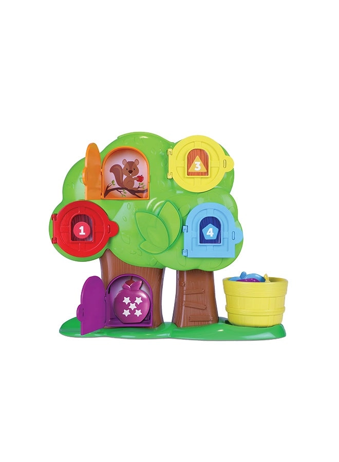 Hide and Seek Treehouse - 2 years+ 10 pieces
