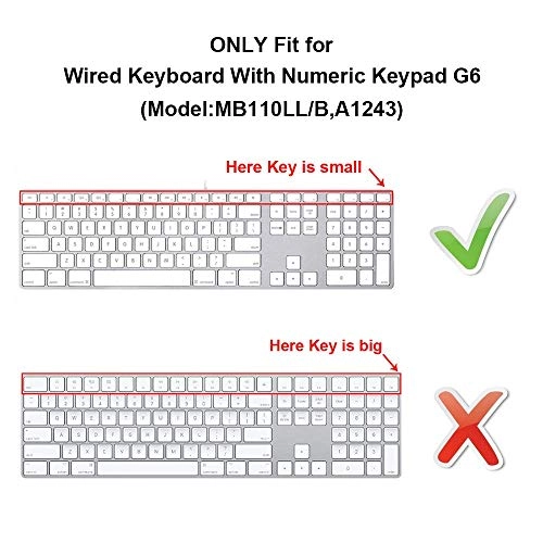 Keyboard Cover - Wired USB