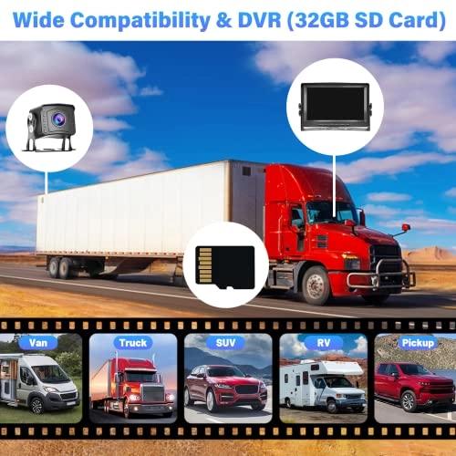 Reversing Camera System - Night Vision Wired 1080P