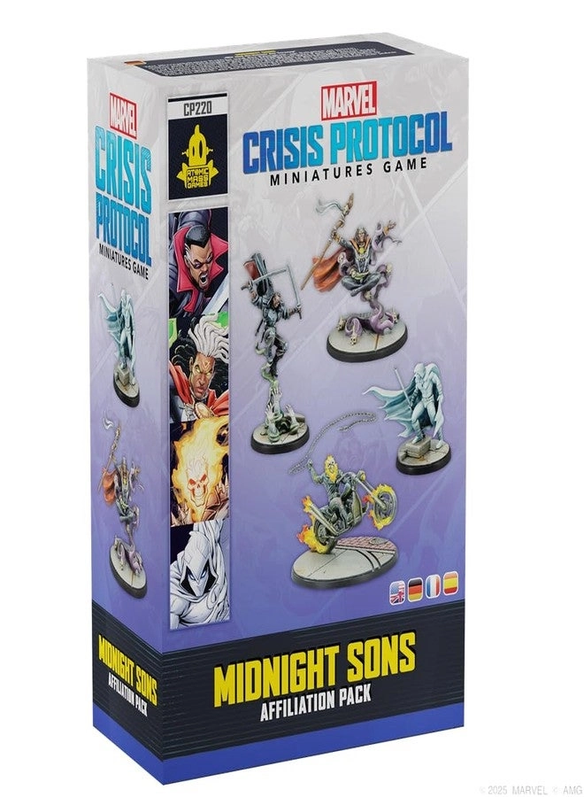Atomic Mass Games Marvel: Crisis Protocol Midnight Sons Affiliation Pack