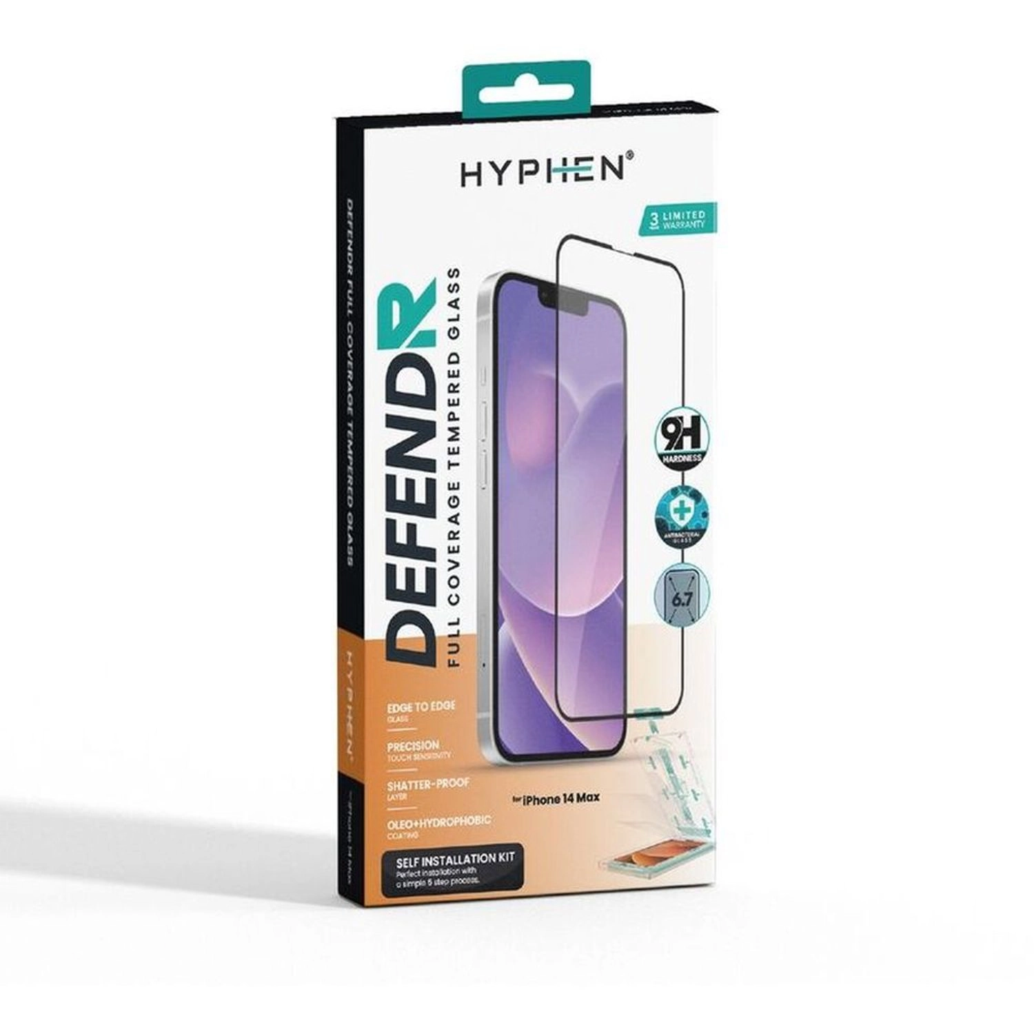 Full Coverage Tempered Glass Screen Protector for Iphone 14 Plus