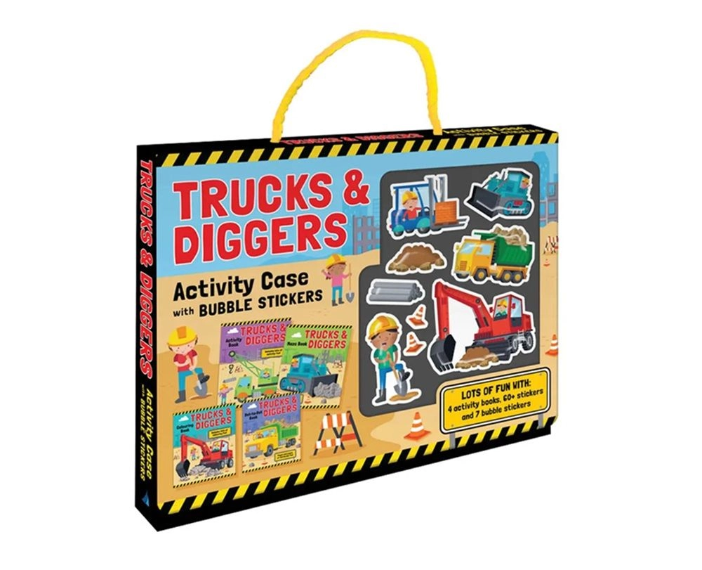 Edu Fun Trucks And Diggers Activity Case - 5+