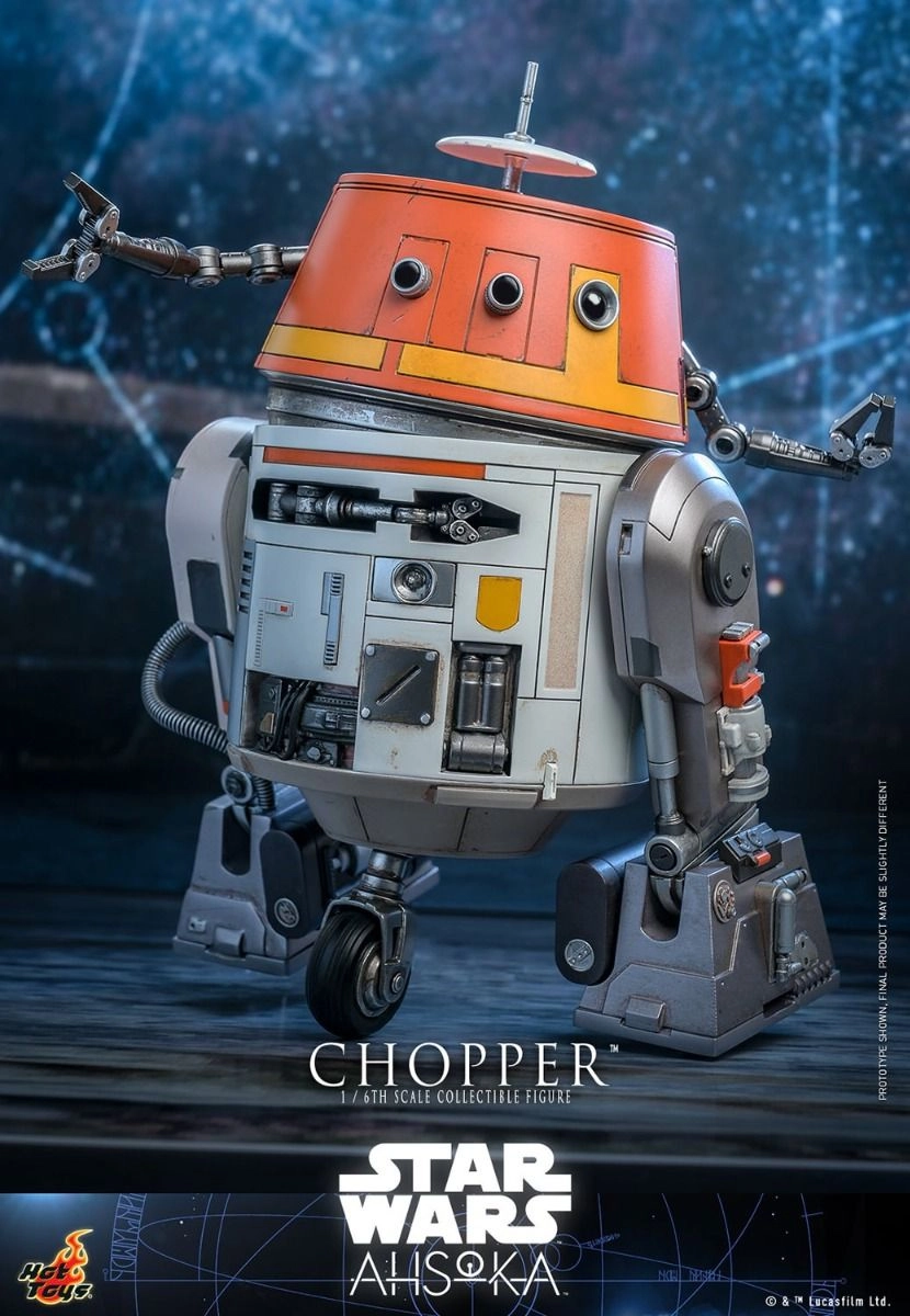 Chopper - Star Wars Ahsoka collectible series - Sixth Scale LED light-up