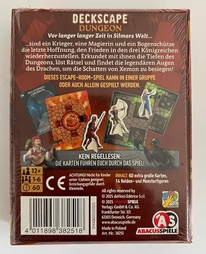 Deckscape: Dungeon - Card Game (German)