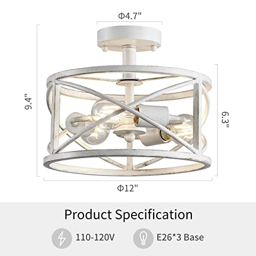 Semi Flush Ceiling Light