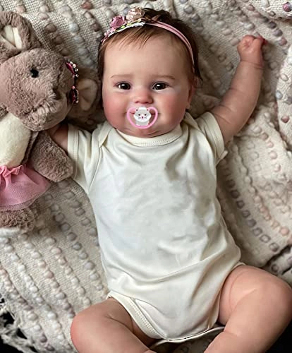 Reborn Baby Doll - 50CM Silicone Vinyl Ages 3+ Gift Set