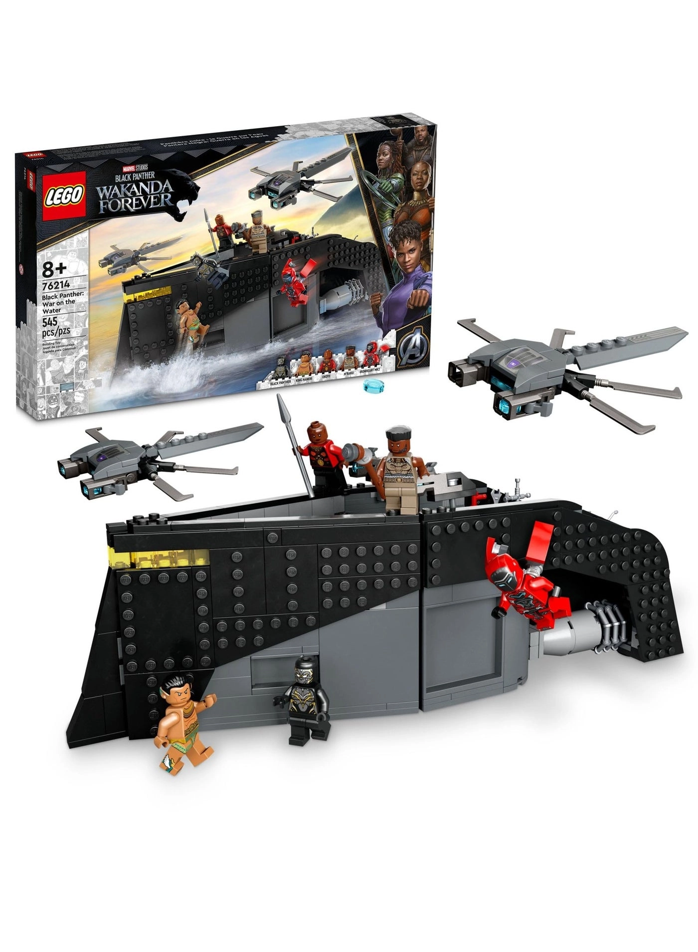 LEGO Marvel Black Panther: War on The Water (76214)