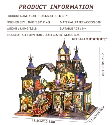 DIY Miniature Dollhouse Kit - 124 scale