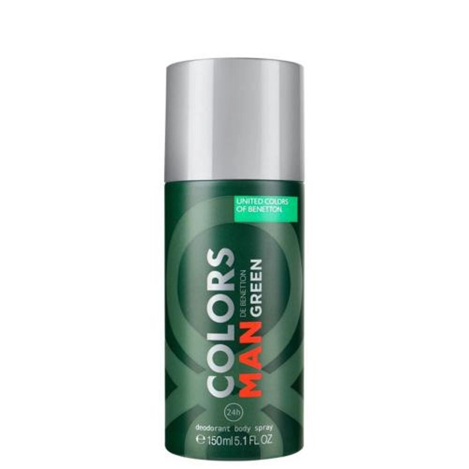 Benetton Colors De Green Man Body Spray - 150 Ml Green